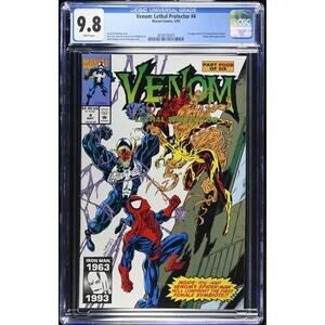 🔑🔥Venom: Lethal Protector #4 (May 1993)CGC Graded 9.8 KEY ISSUE 105025